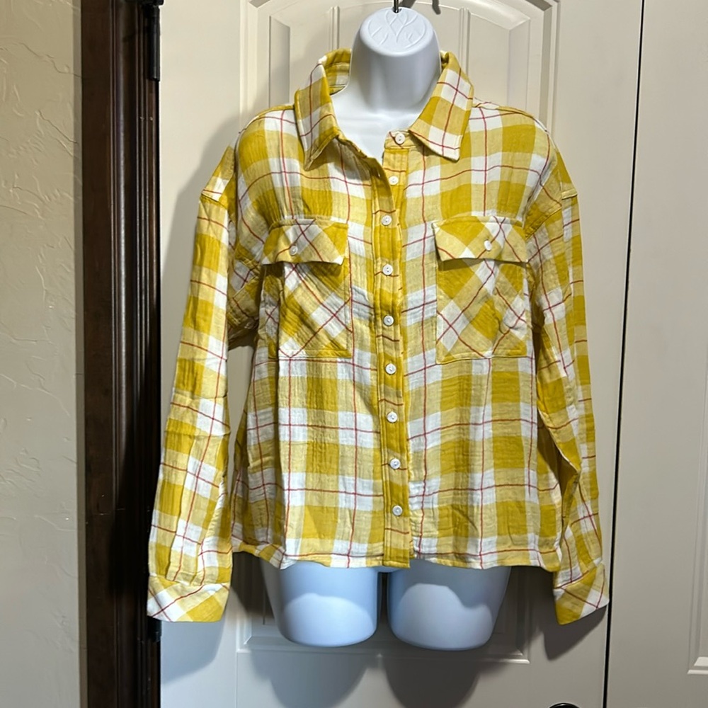 New Kori Flannel Shirt medium
